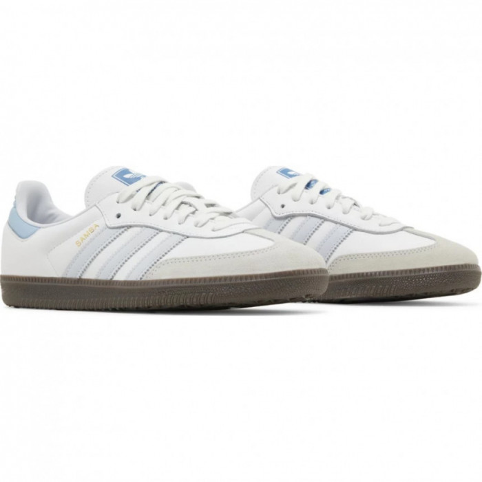 ADIDAS SAMBA OG WHITE HALO BLUE