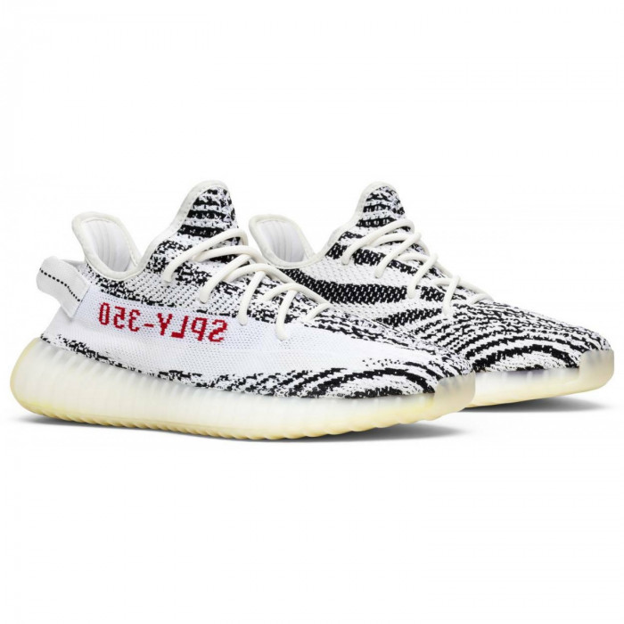 Кроссовки Adidas Yeezy 350 V2 ZEBRA