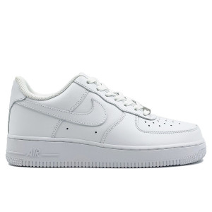 Кроссовки женские Nike Air Force 1 короткие Белые