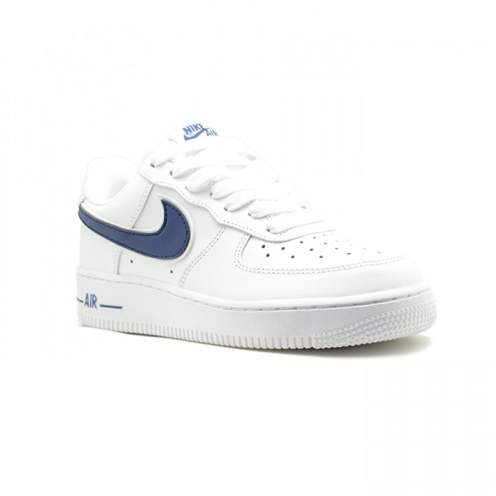 Кроссовки женские Nike Air Force AF-1 Low White-Navy