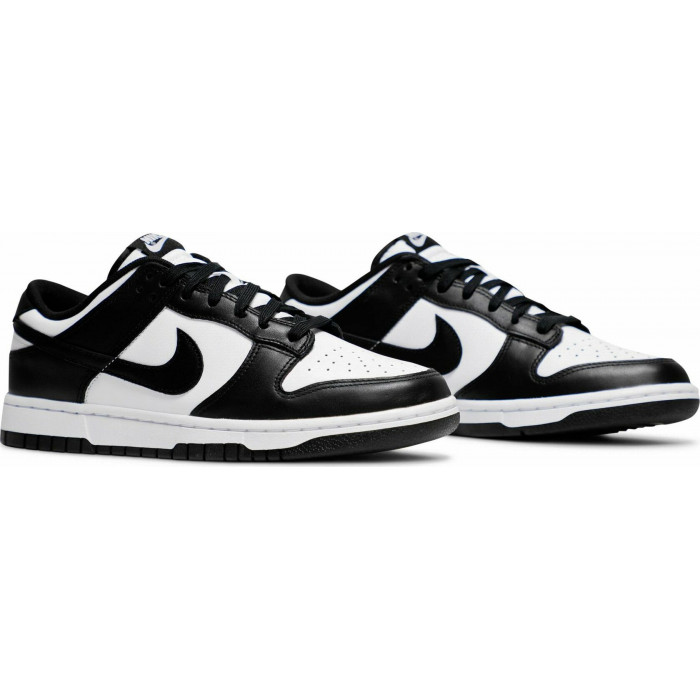 DUNK LOW BLACK WHITE